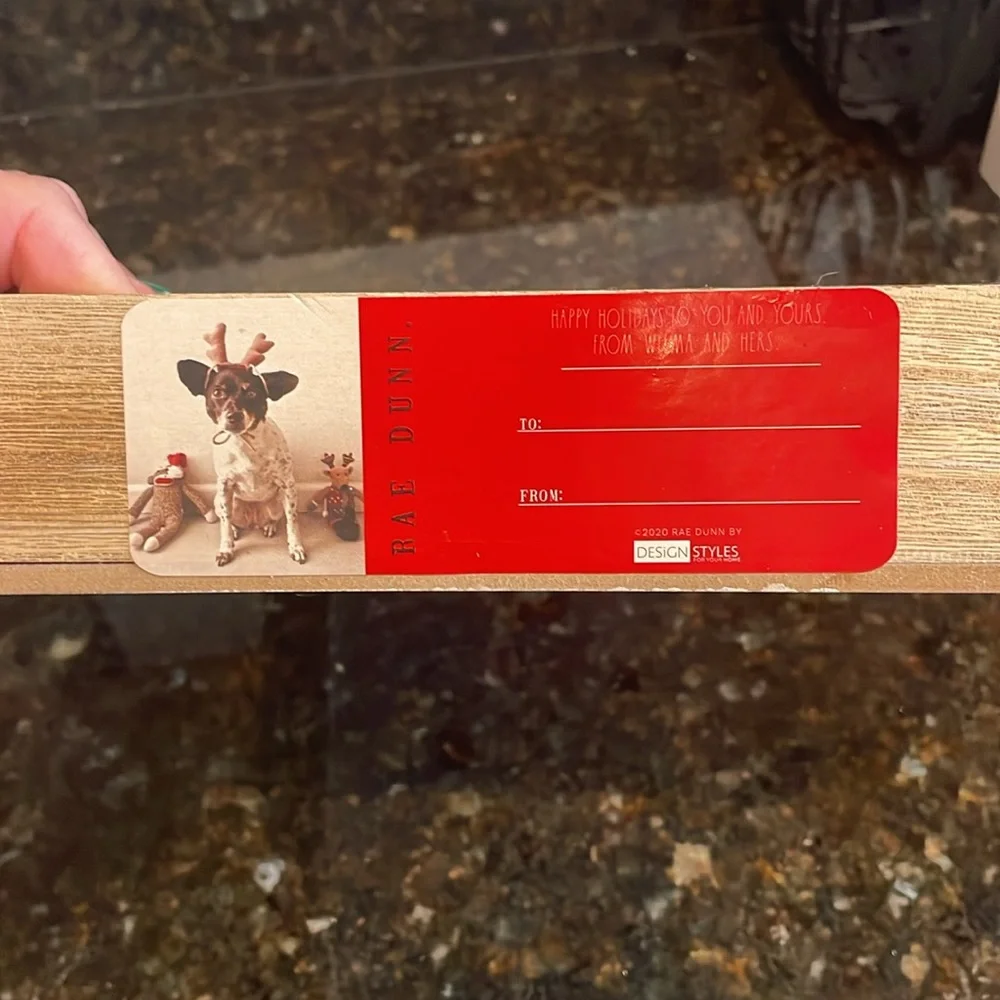 Rae Dunn Christmas sign - Picture 5 of 5